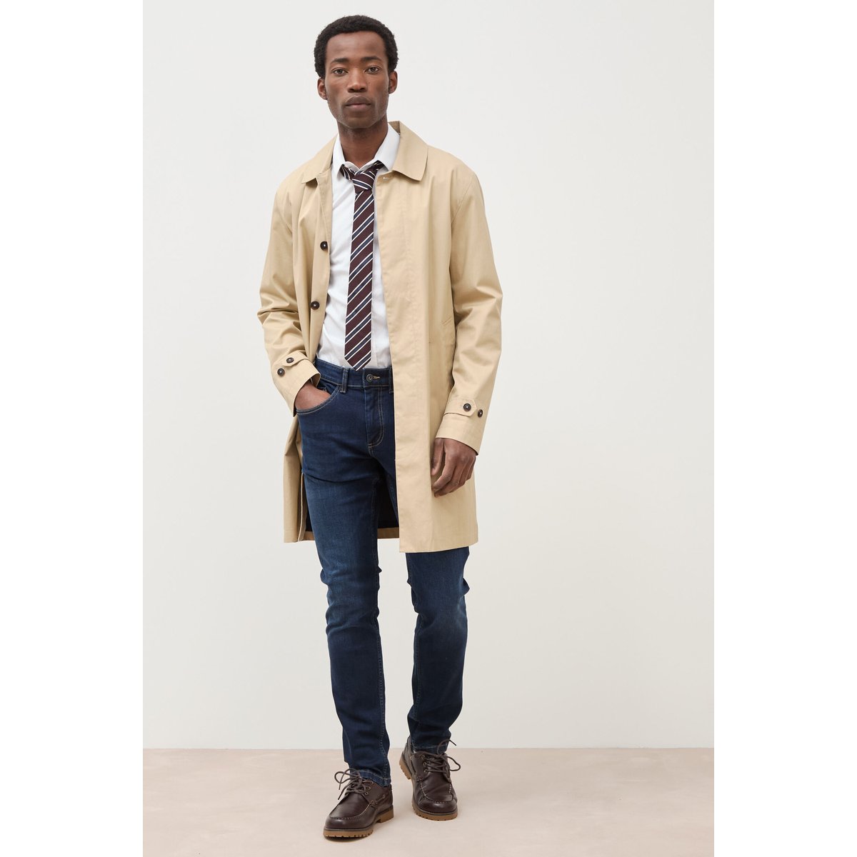 Jeans slim denim brut, BONOBO