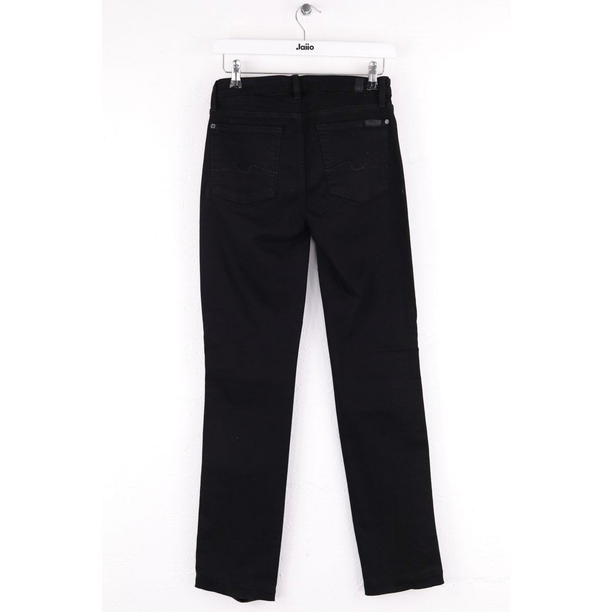 Jean slim - Très Bon État noir, 7 FOR ALL MANKIND