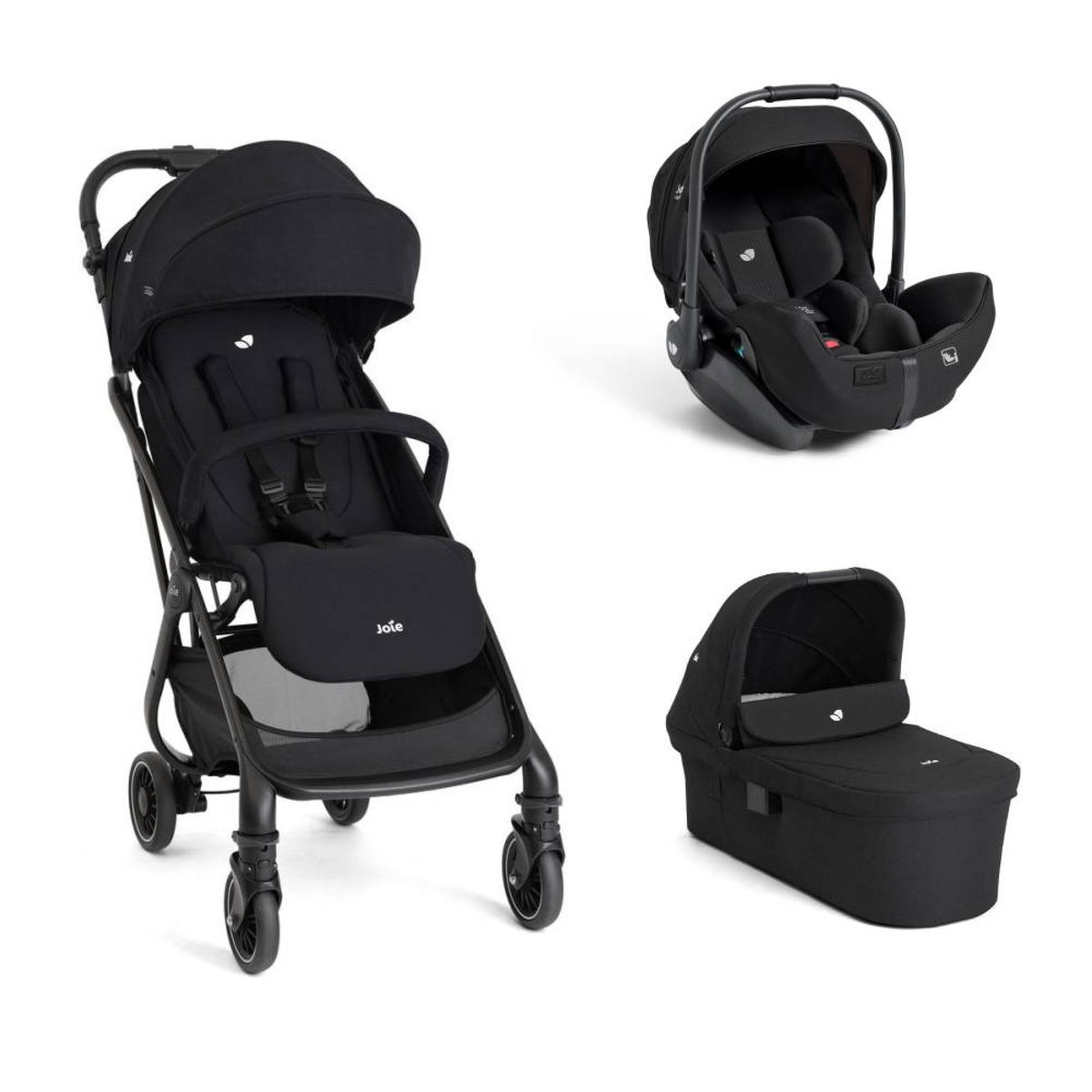 Pack poussette trio Tourist + i-Level Pro noir, JOIE