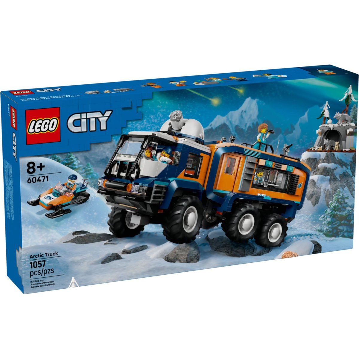 LEGO City - Camion Scientifique des Explorateurs Arctiques - 60471 couleur unique, LEGO