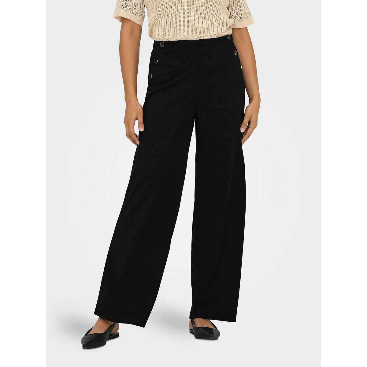Pantalon large noir, JDY