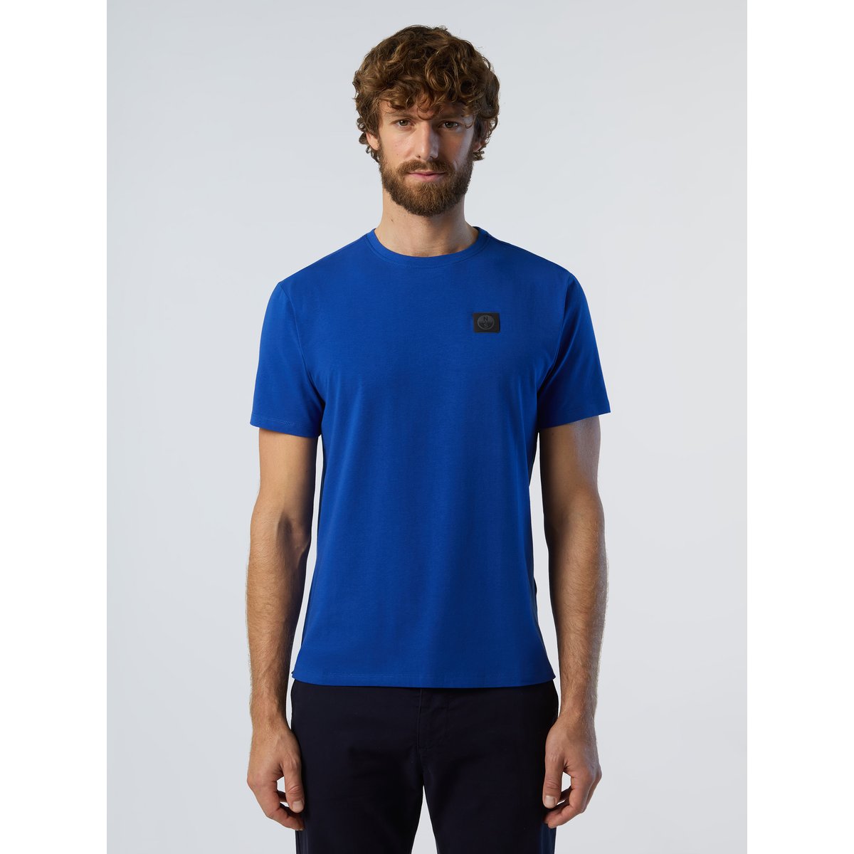 T-shirt avec écusson NORTH TECH surf bleu, NORTH SAILS