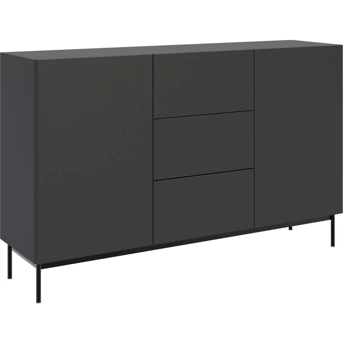 Commode 2 portes 3 tiroirs collection OLIO cachemire, RECOLLECTION