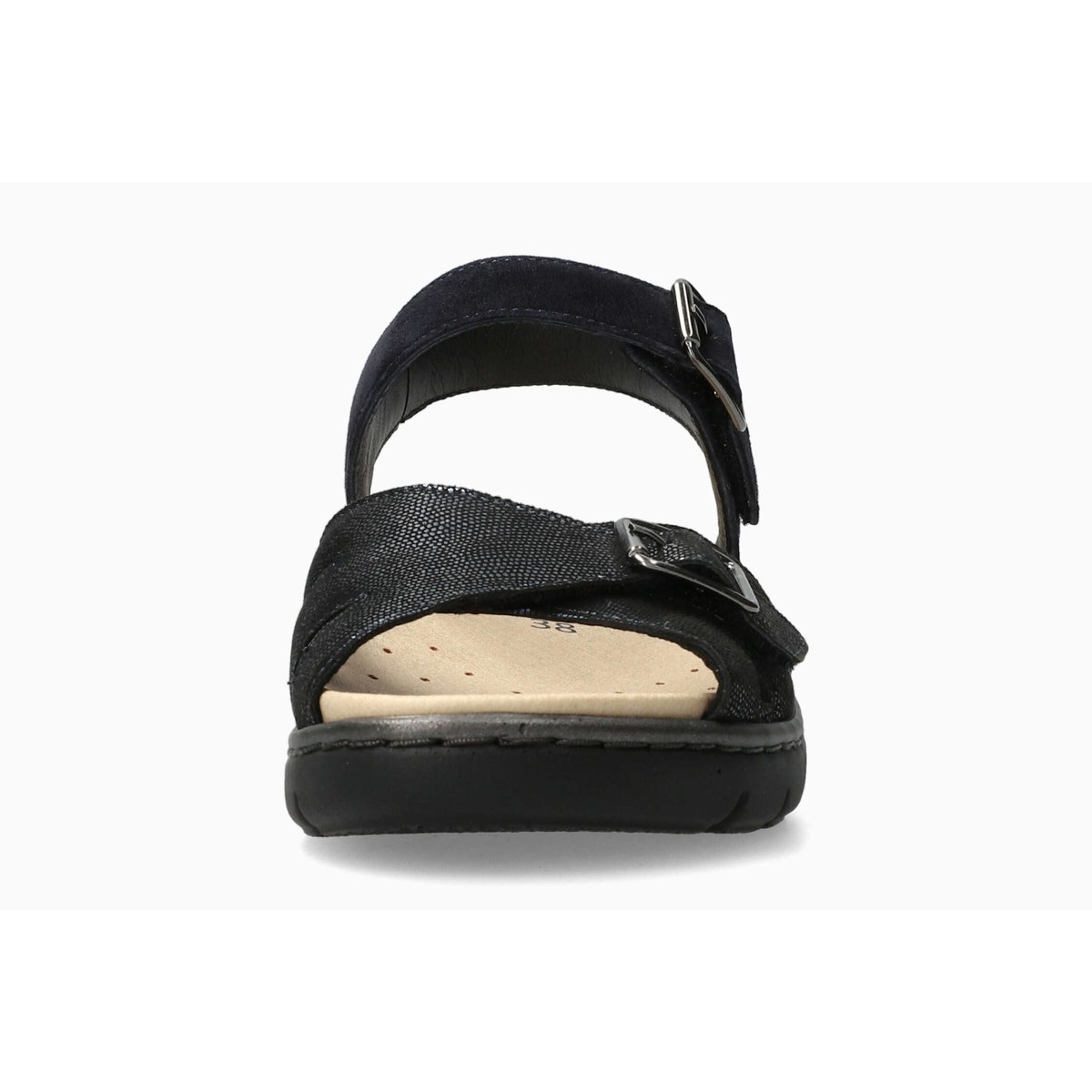 Sandales en cuir LEONNA bleu navy 5149, MEPHISTO