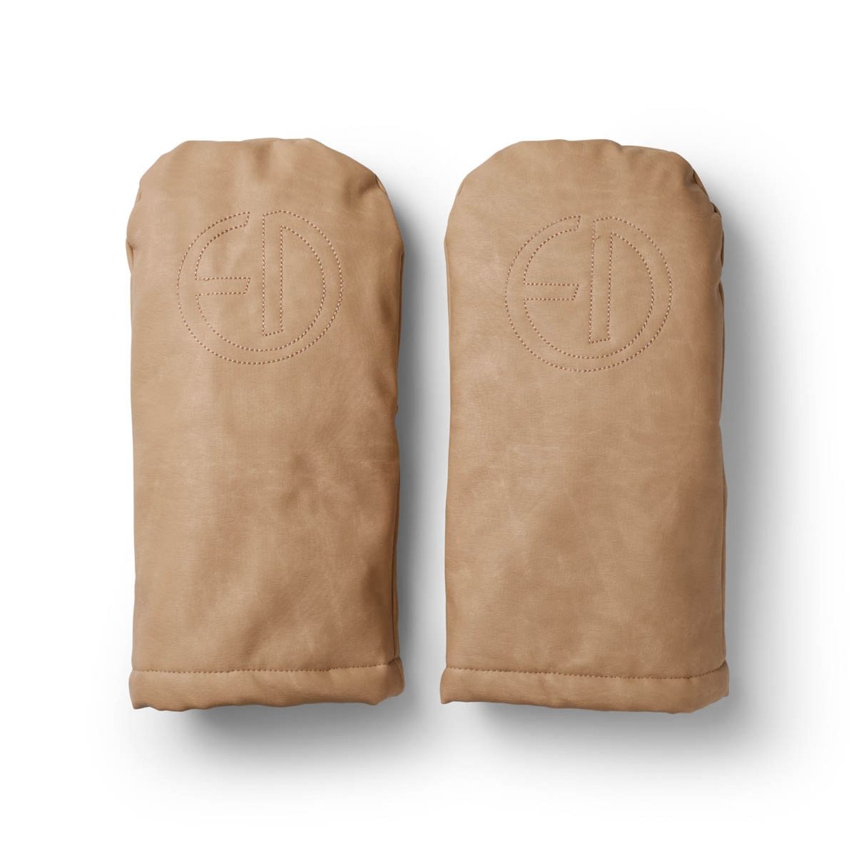 Moufles pour poussette chaudes et déperlantes aviator brown, ELODIE DETAILS