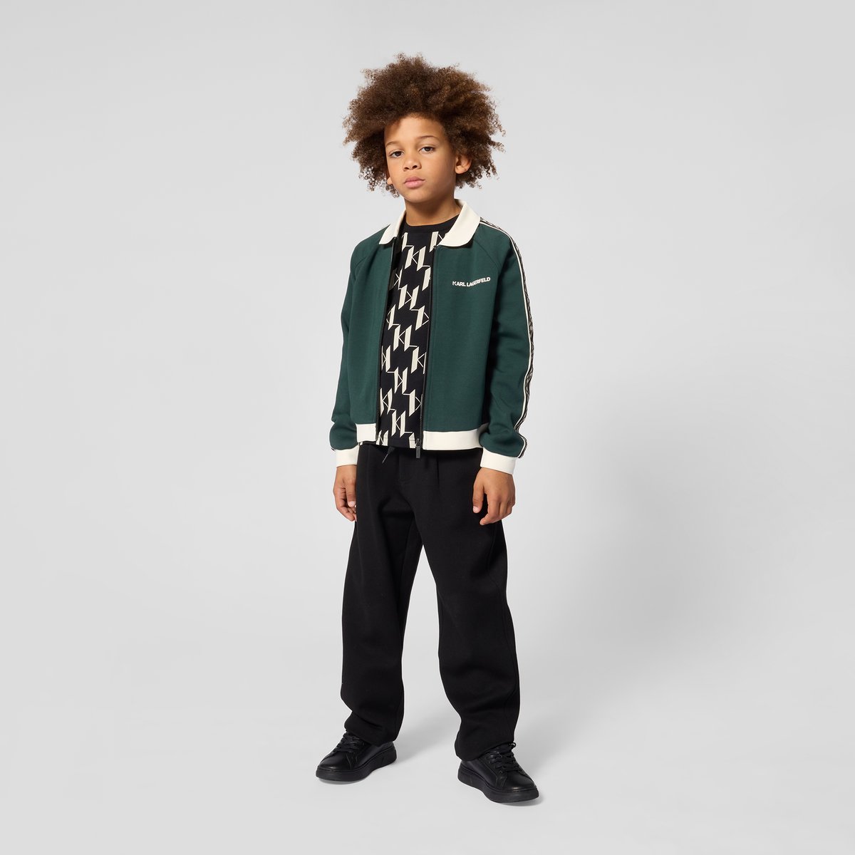 Pantalon chic black, KARL LAGERFELD KIDS