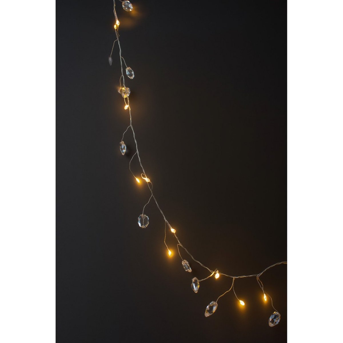Guirlande LED Anita Brilliant 105 cm argenté, SIRIUS