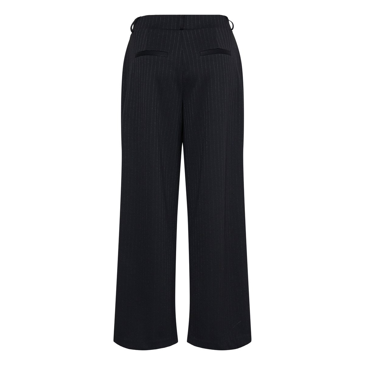 Pantalon noir meteorite pinstripe, B.YOUNG