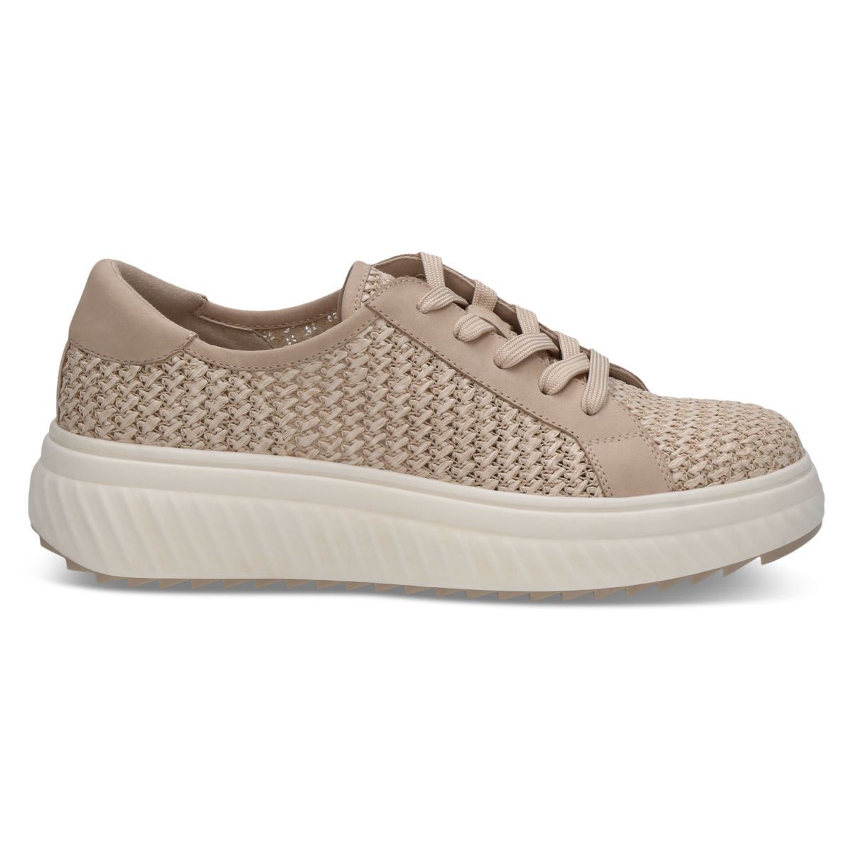 Basket à lacets beige nude, CAPRICE