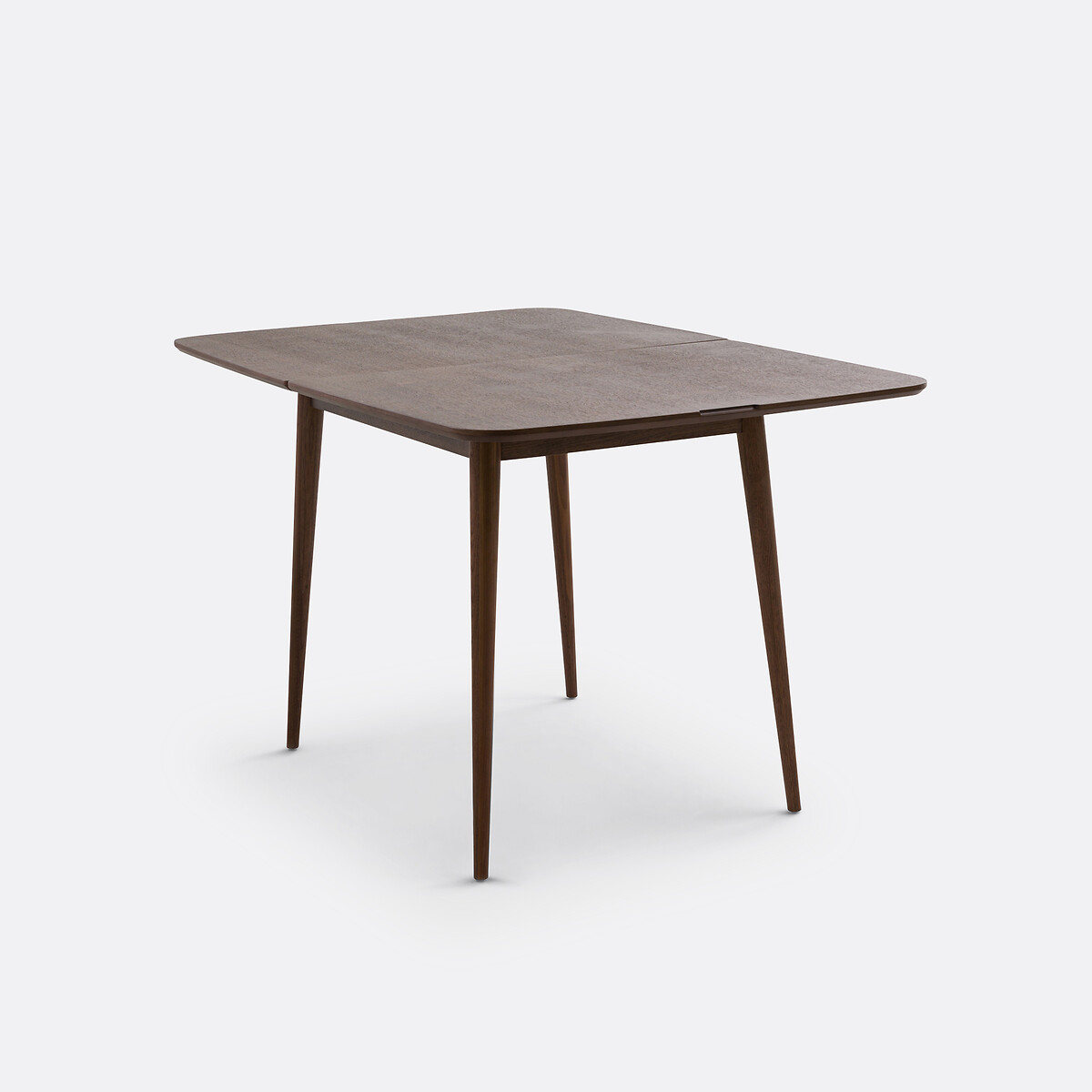 Esstisch AYLIN, ausziehbar, Nussbaumfurnier, 2 bis 6 Gedecke nussbaumfarben, LA REDOUTE INTERIEURS