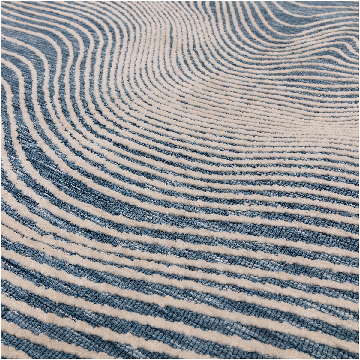 Contemporary Linear Pattern Rug teal, ÉDITÉ