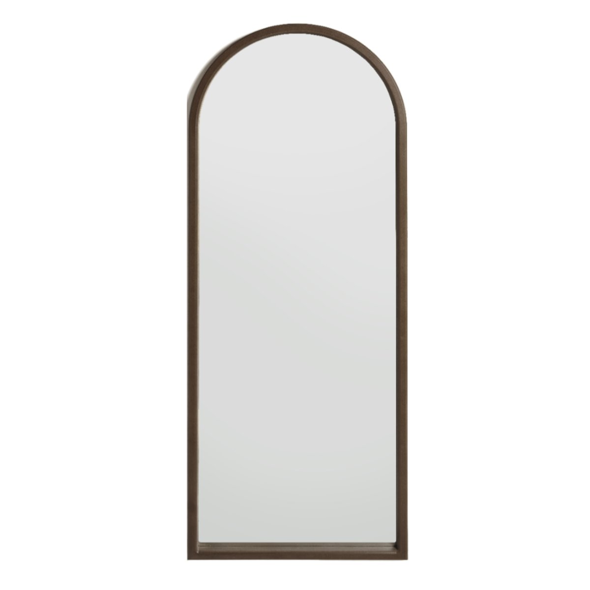 Miroir sur pied arqué noir - KATIA noyer, HANNUN
