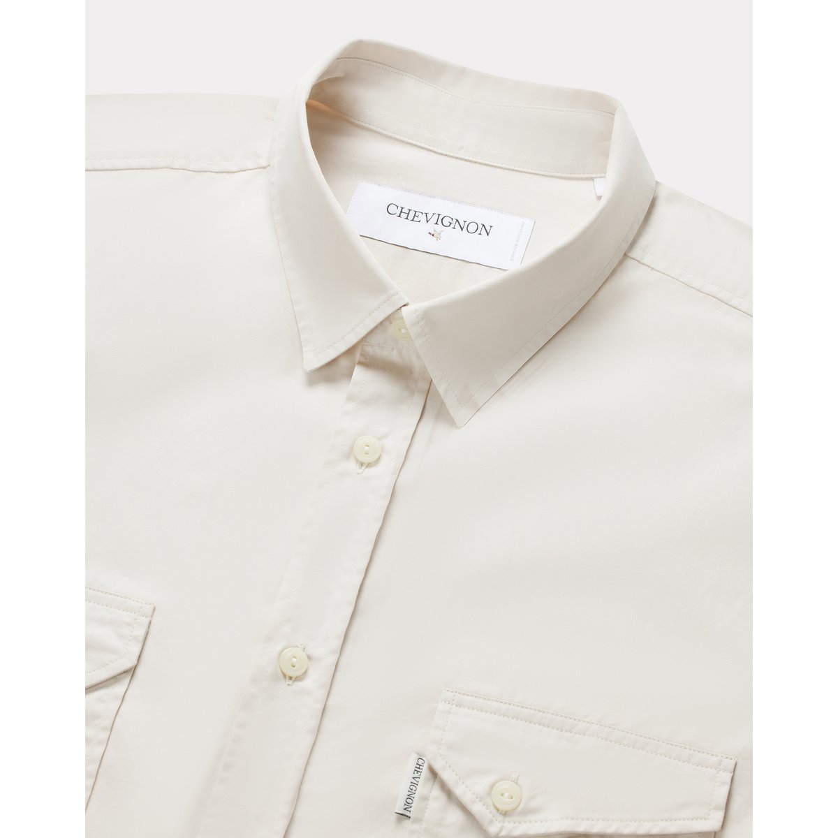 Chemise en coton MEXICO beige, CHEVIGNON