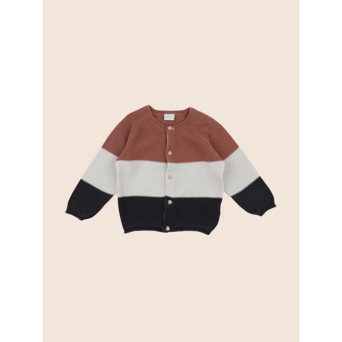 Gilet - Etat satisfaisant gris, marron, H&M