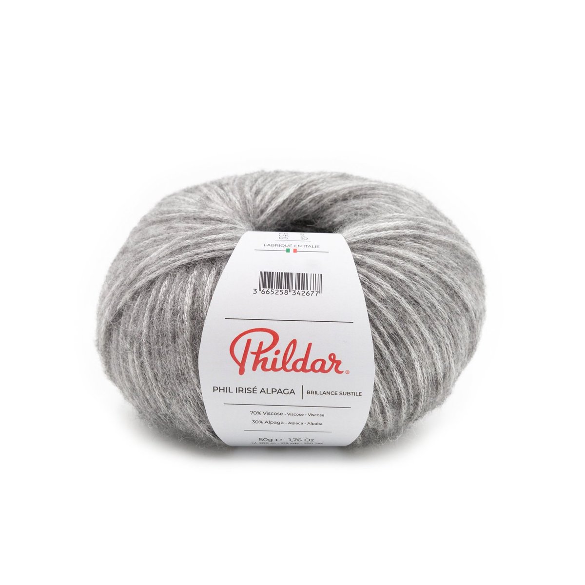 Phil Irise Alpaga gris, PHILDAR