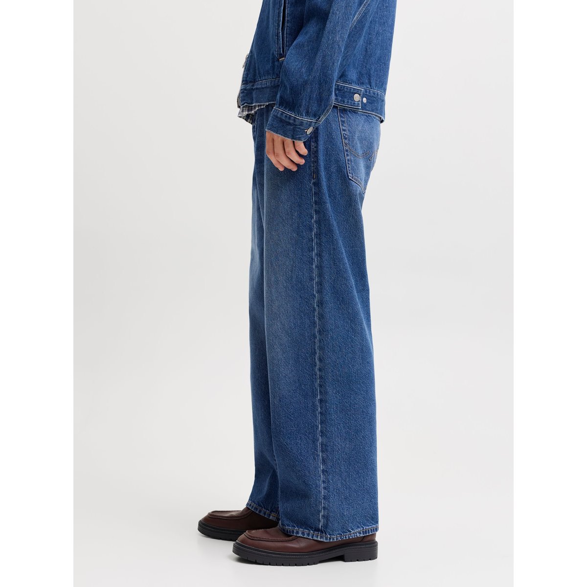 Jean À Coupe Wide blue denim, JACK & JONES