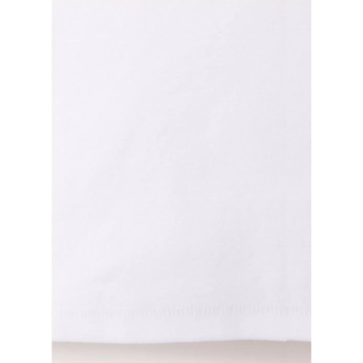 T-shirt ajusté à manches courtes blanc cassé, MANGO TEEN