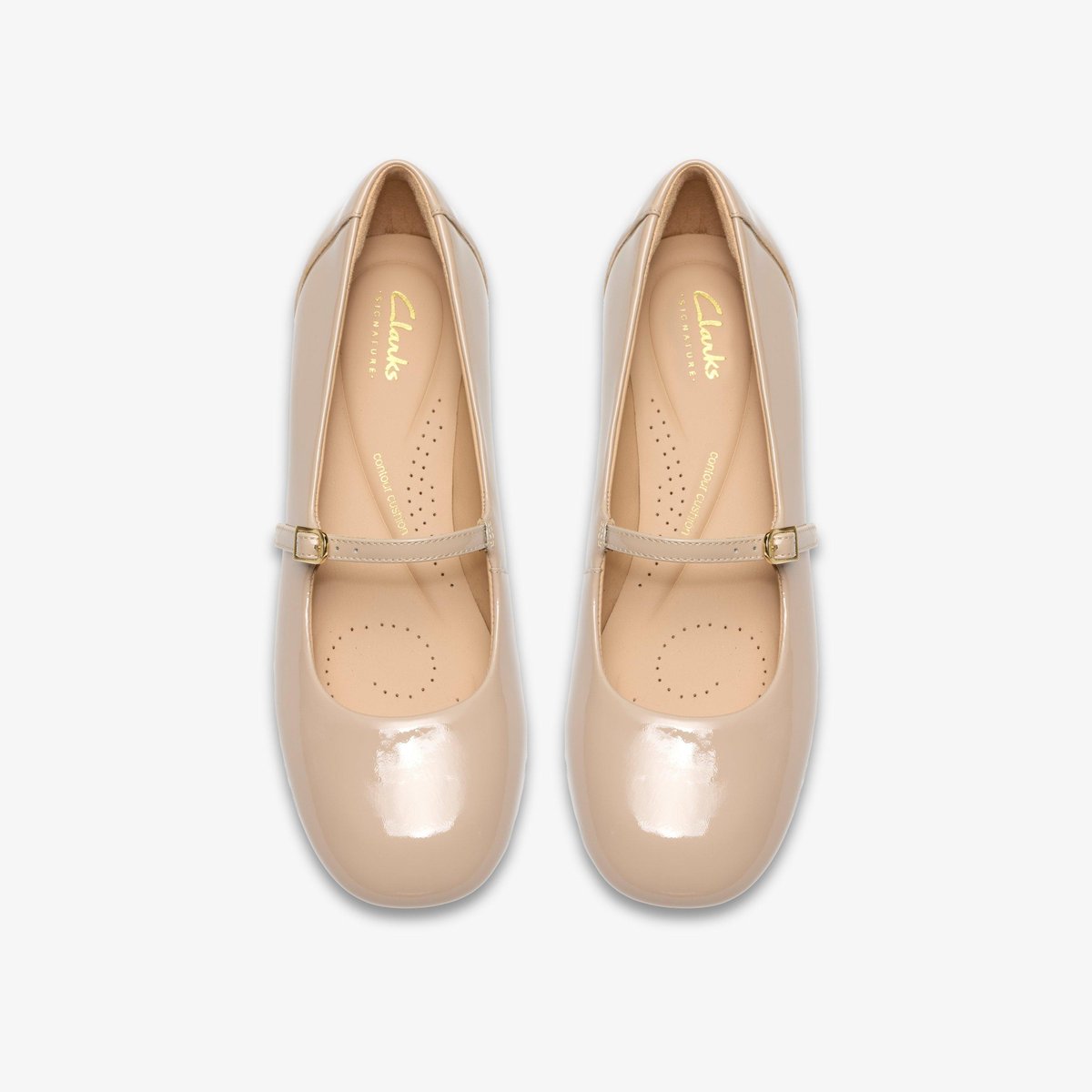 Escarpins Cuir DAISS30 BAR beige, CLARKS