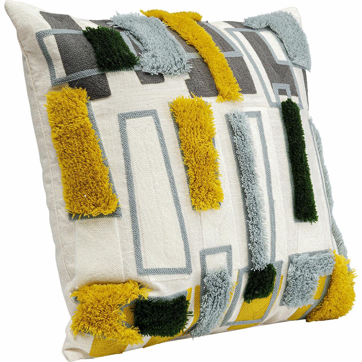 Coussin Geometric 45x45cm multicolore, KARE DESIGN