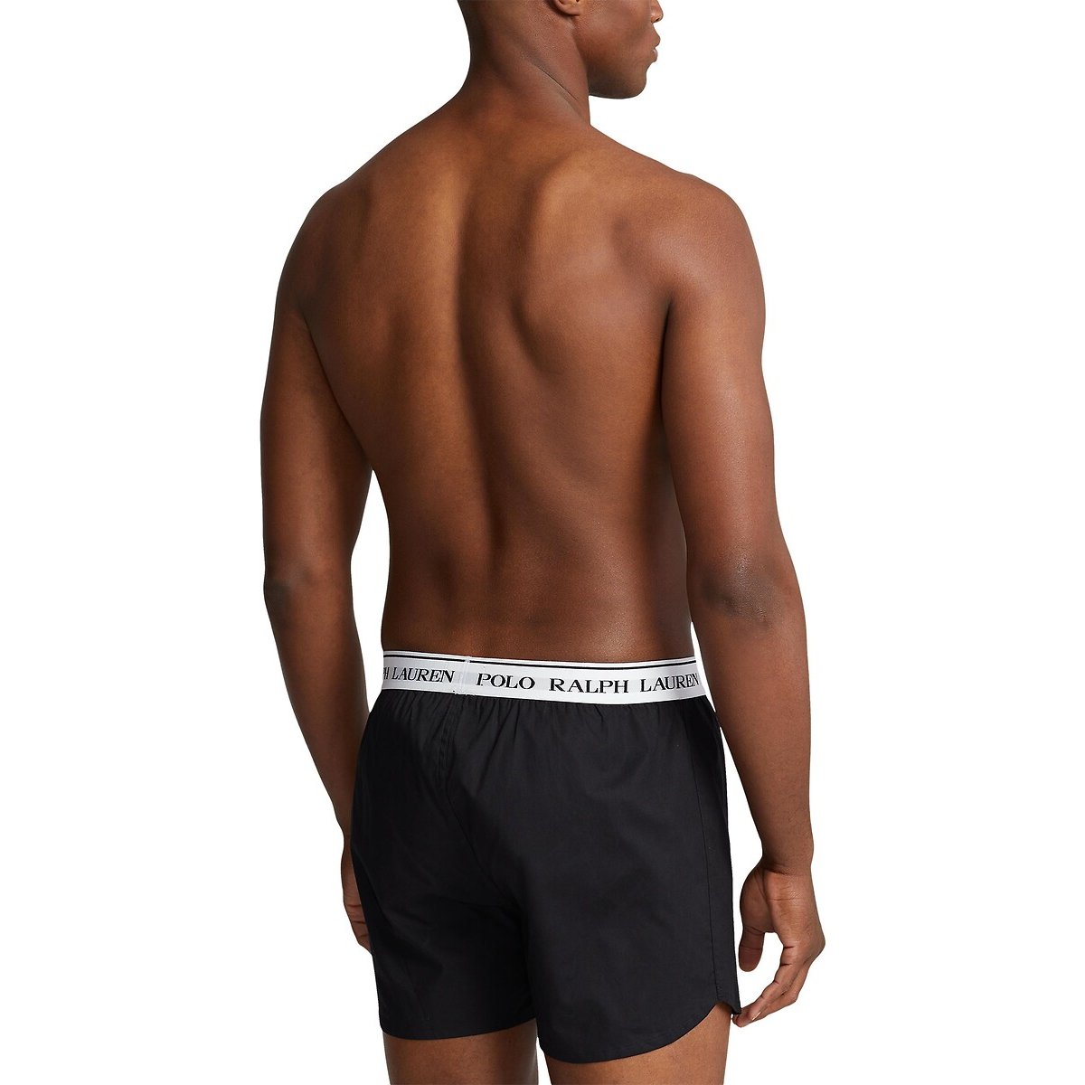Pack of 3 Stretch Cotton Boxers black + black + black, POLO RALPH LAUREN