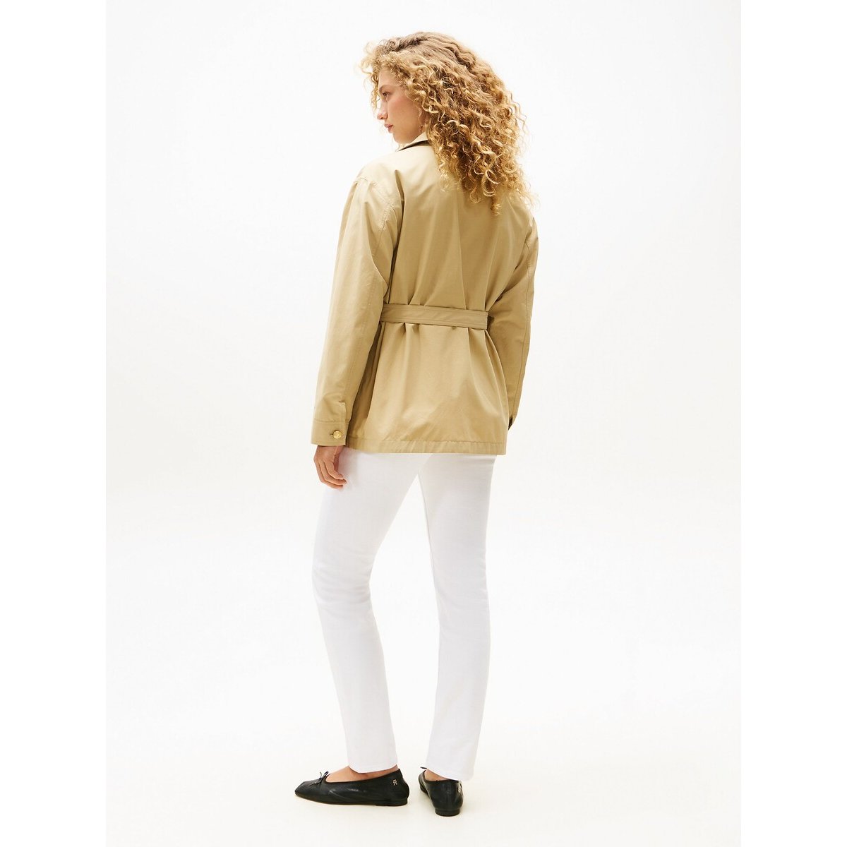 Casaco estilo safari cintado 90010453, TOMMY HILFIGER