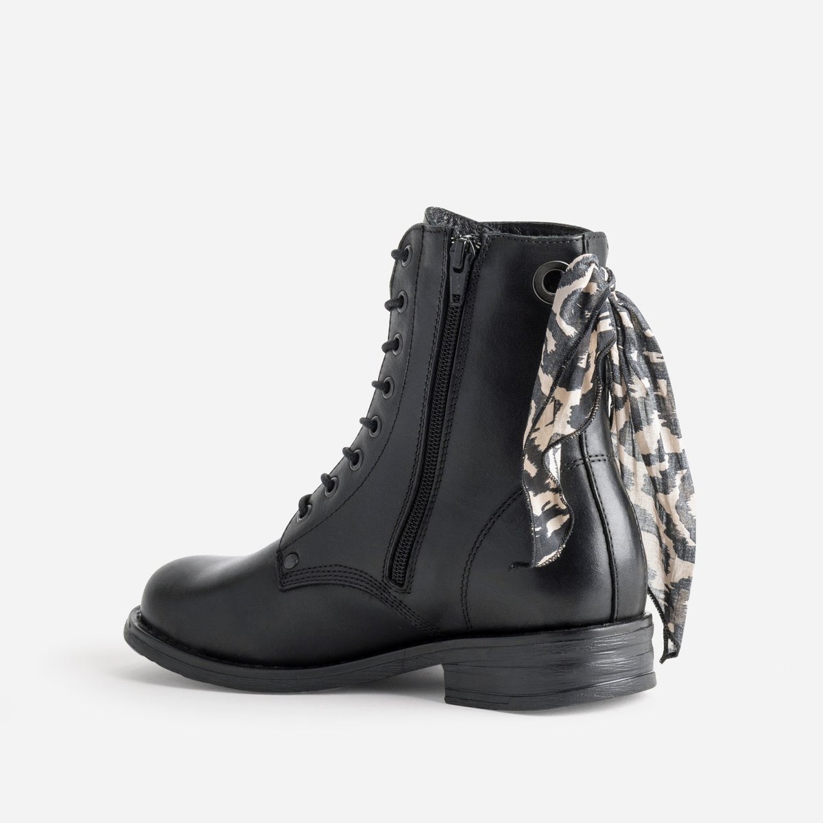 Boots en cuir SIERATO. noir, ERAM