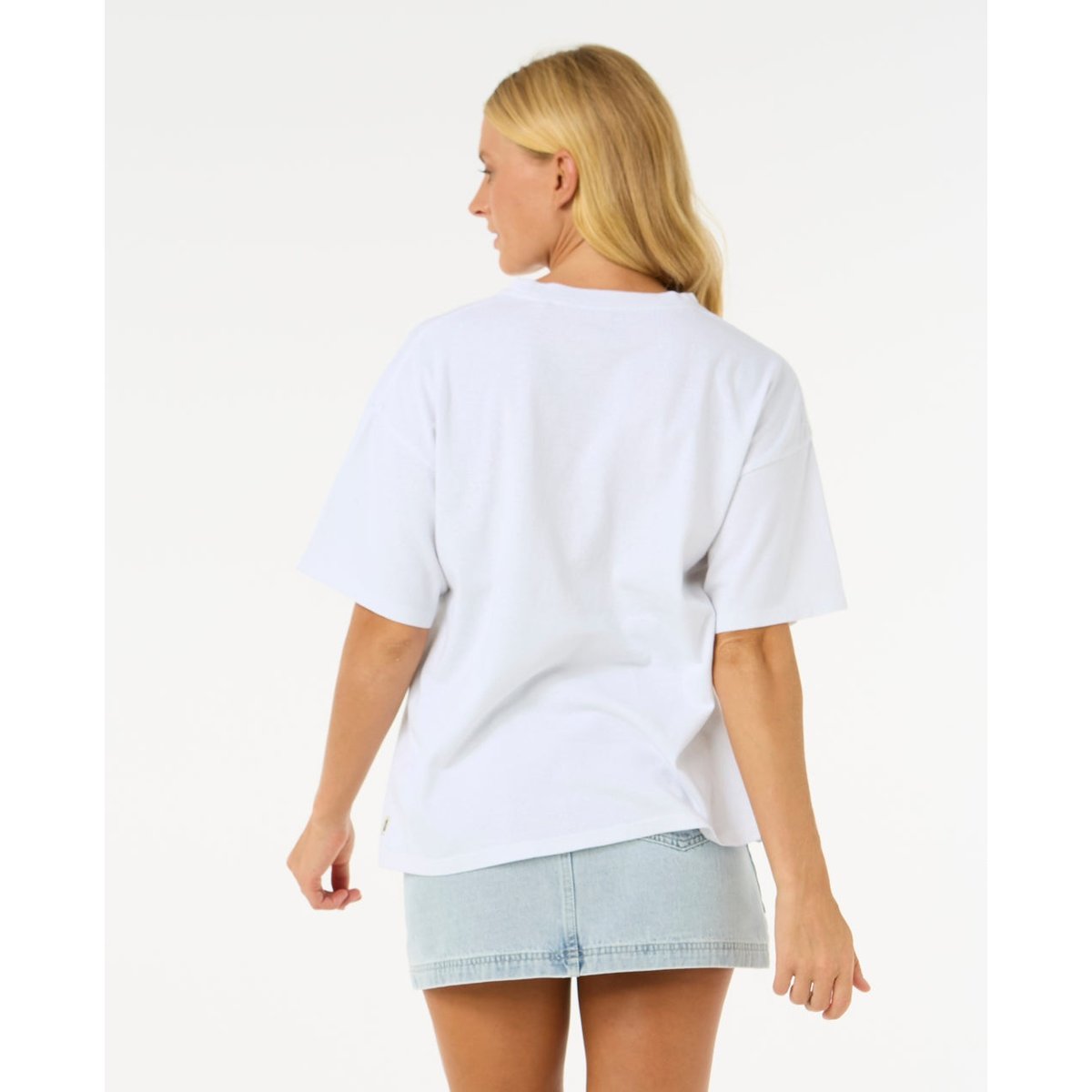 T-shirt COVE HERITAGE TEE optical white, RIP CURL