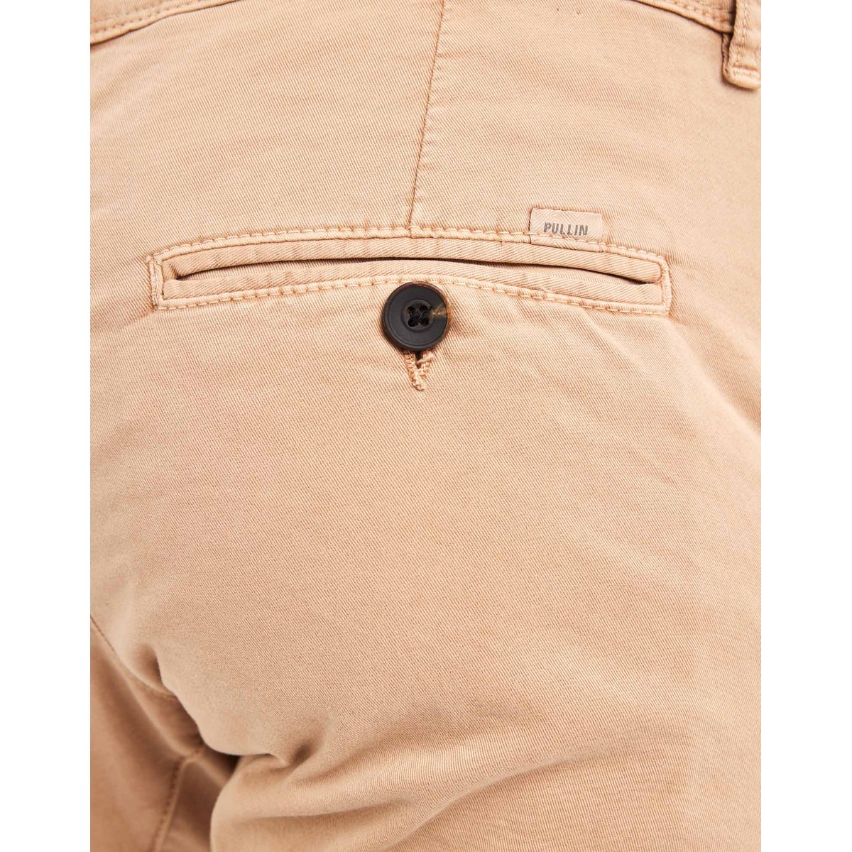 SHORT CHINO AMBER rose pâle, PULLIN