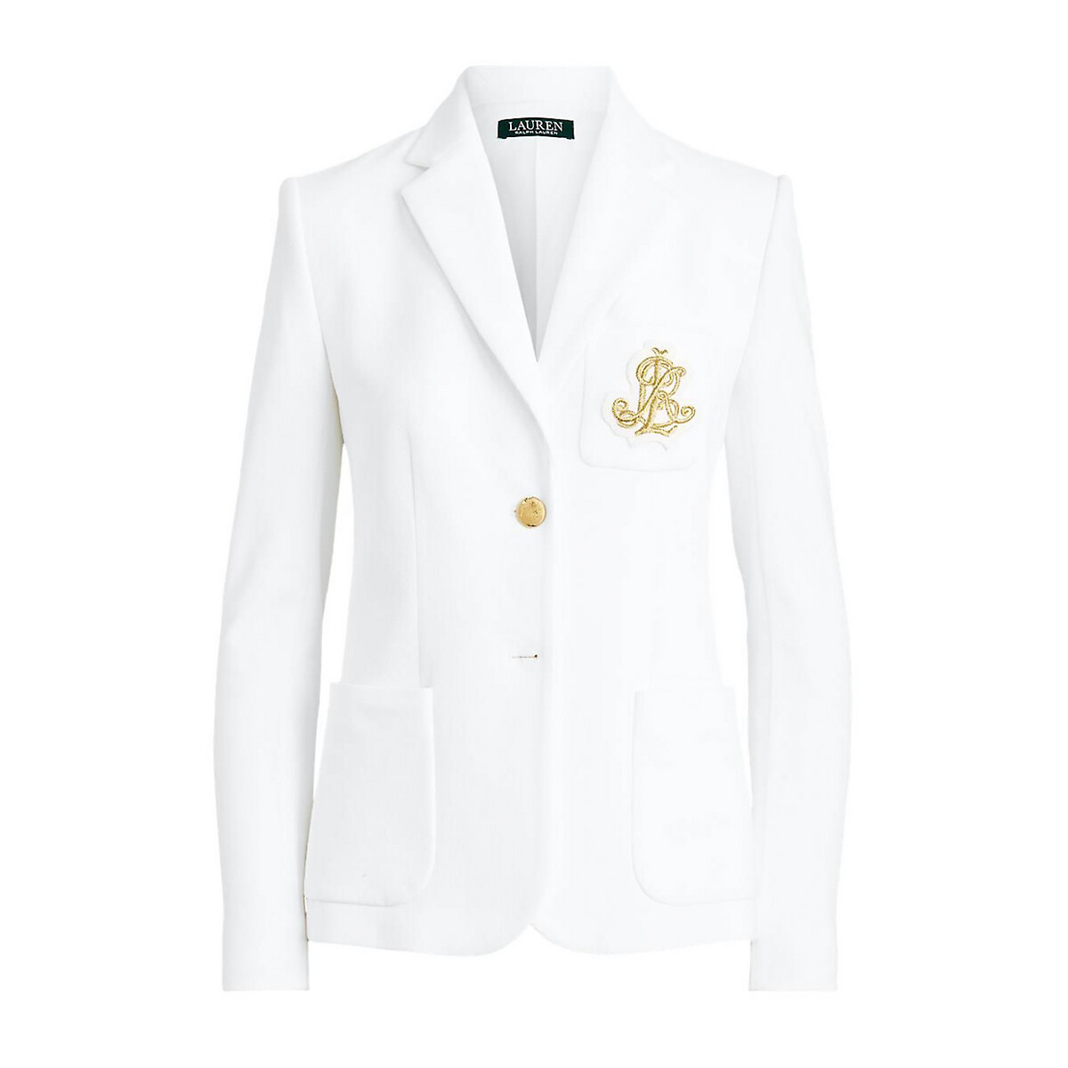 Veste blazer coupe droite ANFISA blanc, LAUREN RALPH LAUREN