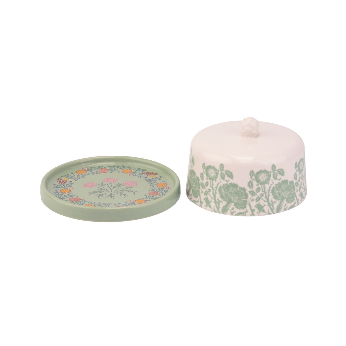 Kitchen Garden Butter Dish green, WILLIAM MORRIS AT HOME