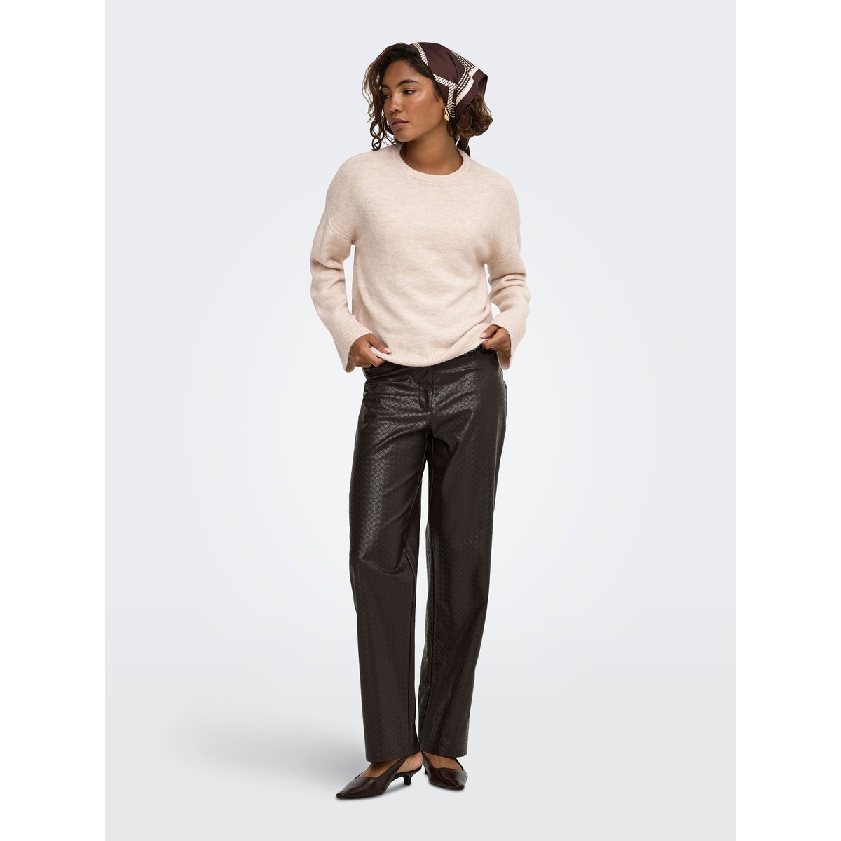 Pull En Maille birch 1, ONLY