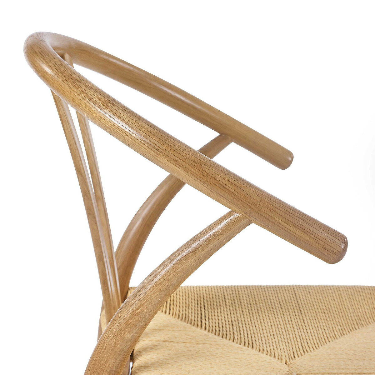 Sylva Natural Oak & Rattan Dining Chairs (Set of 2) natural oak, SO'HOME