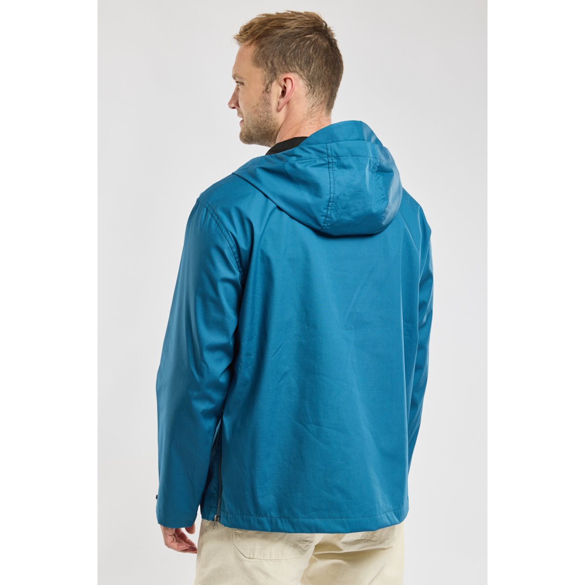 Vareuse déperlante en coton bleu glacial, ARMOR-LUX