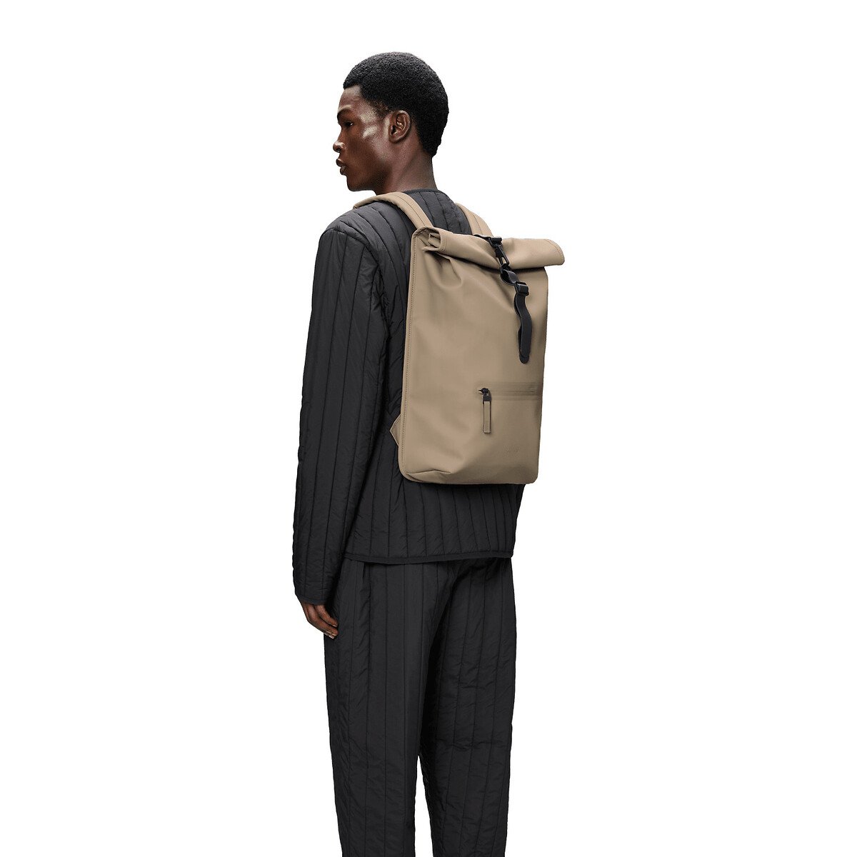 Sac à dos unisexe, ROLLTOP RUCKSACK beige, RAINS