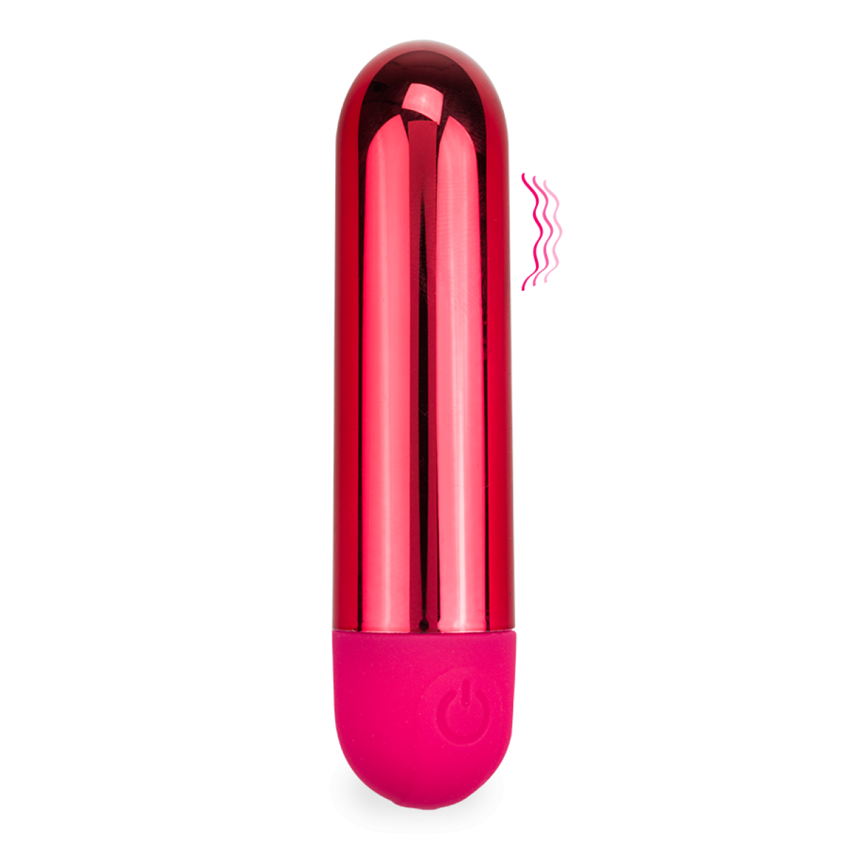 Mini vibromasseur rechargeable 10 modes Evanescence rouge, LOVE AND VIBES