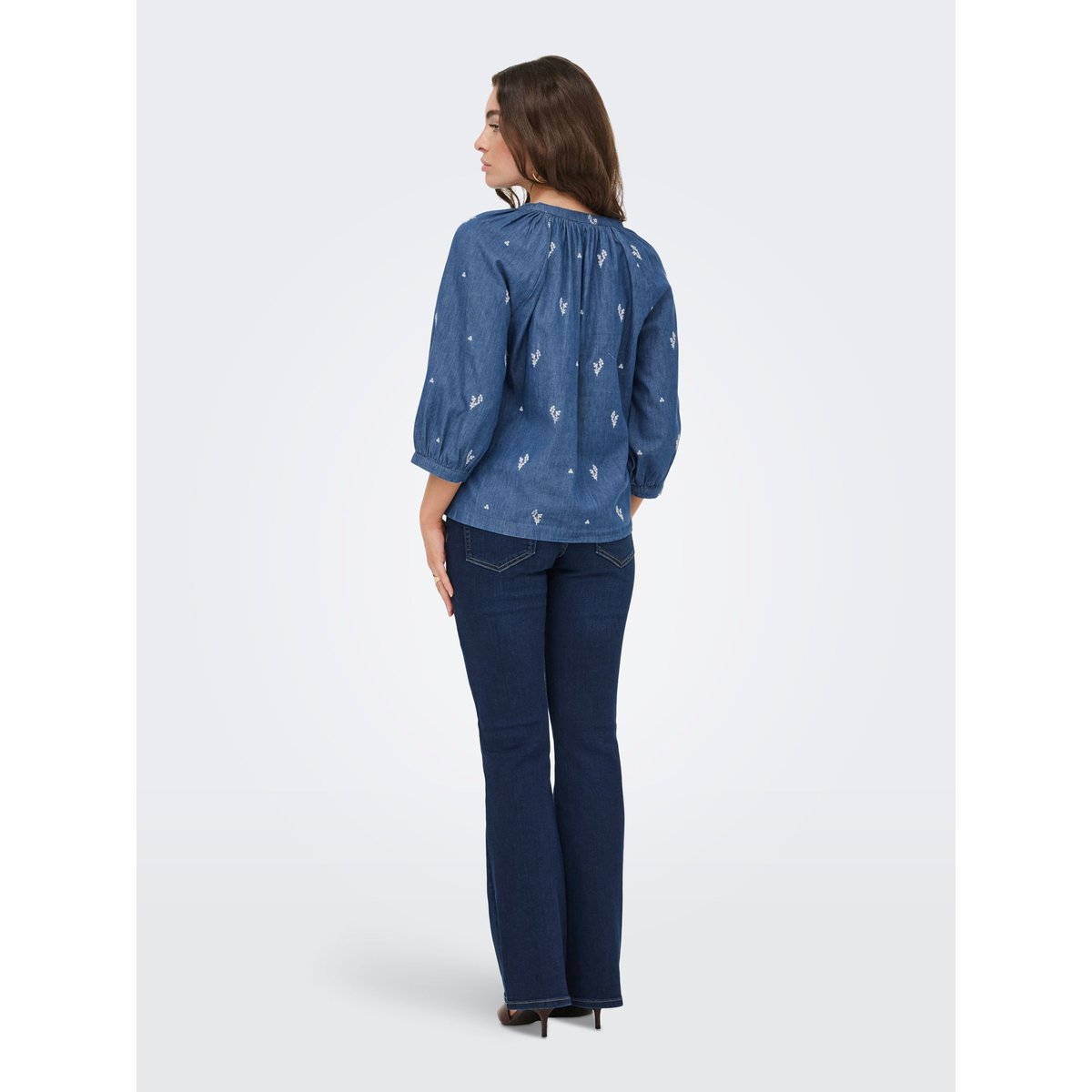 Chemise light blue denim, JDY