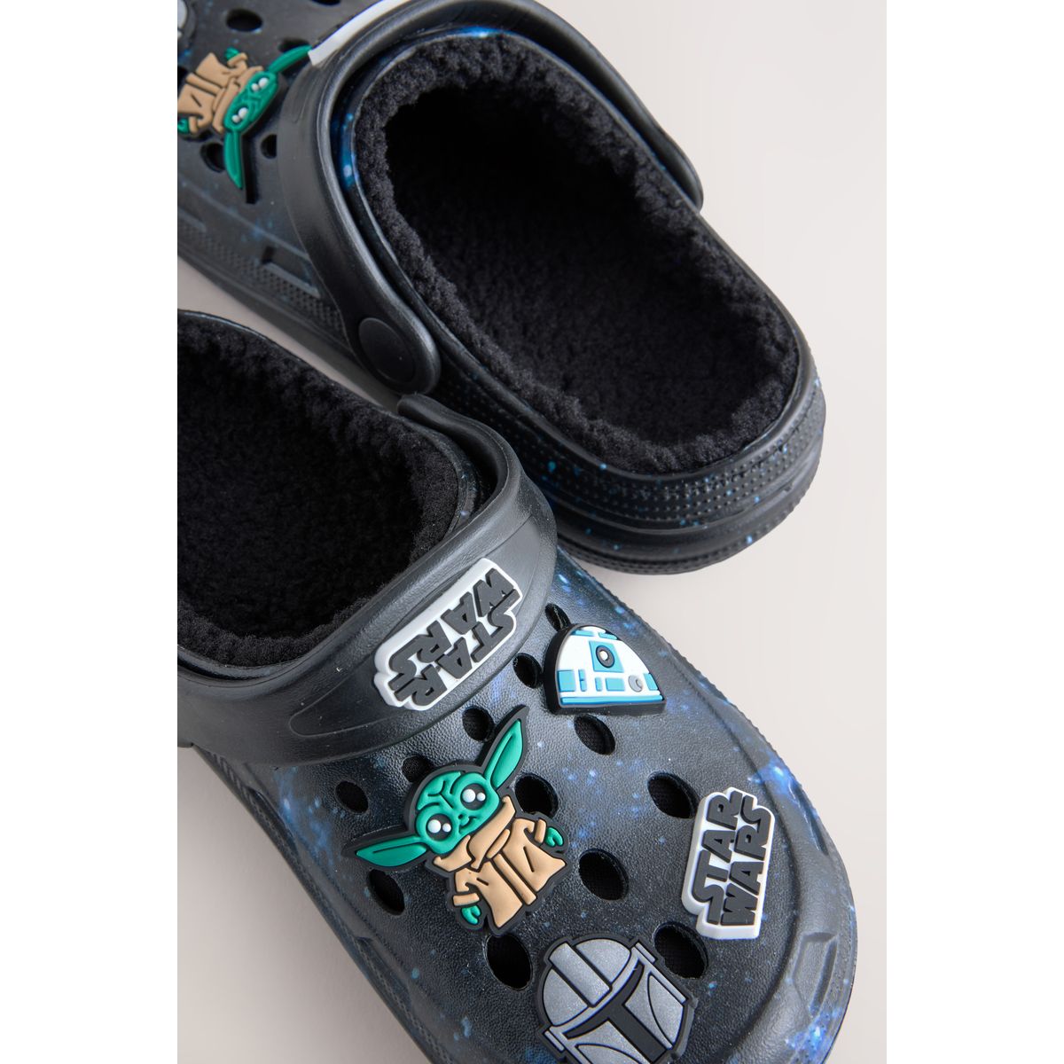Chaussons sabots star wars à doublure chaude noir galaxie, NEXT