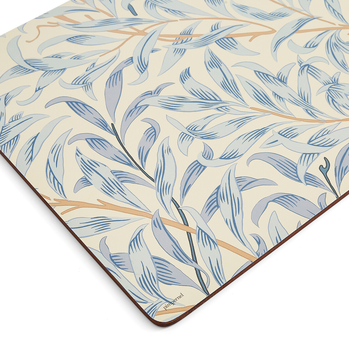 Set of 4 Morris & Co. Willow Bough Placemats blue, MORRIS & CO.