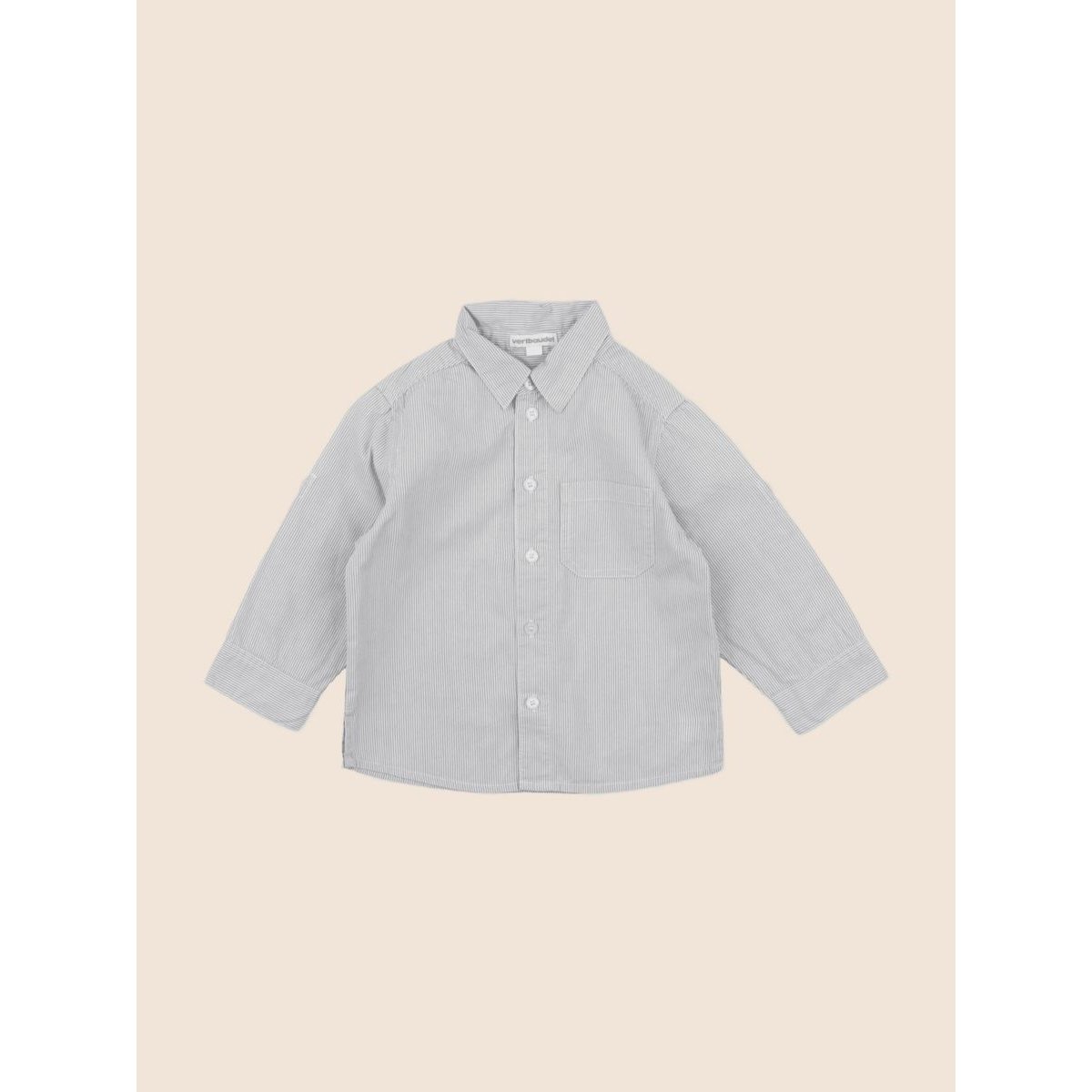 Chemise - Très bon état gris, VERTBAUDET