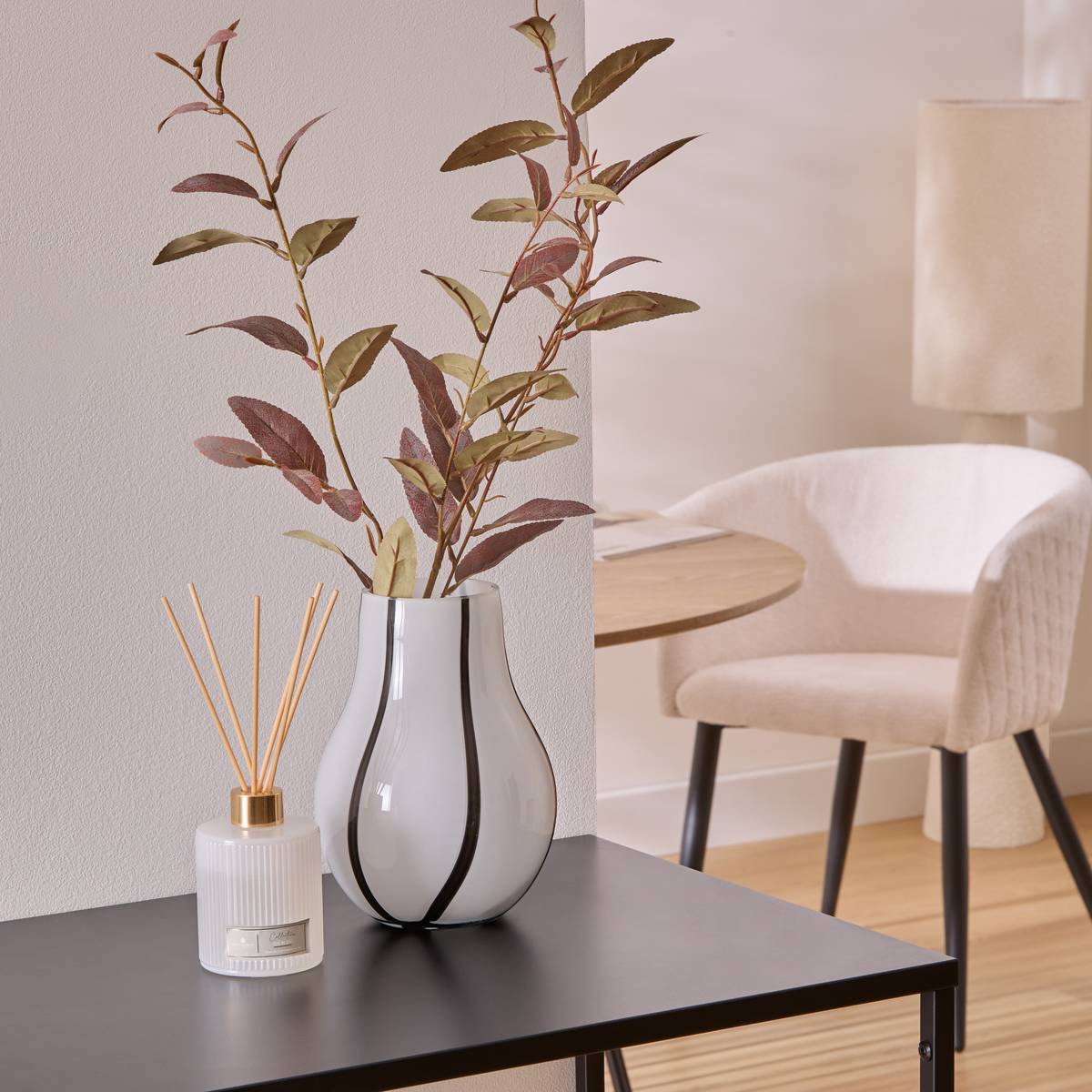 Vase H 20,5 cm PIERO bicolore, ATMOSPHERA