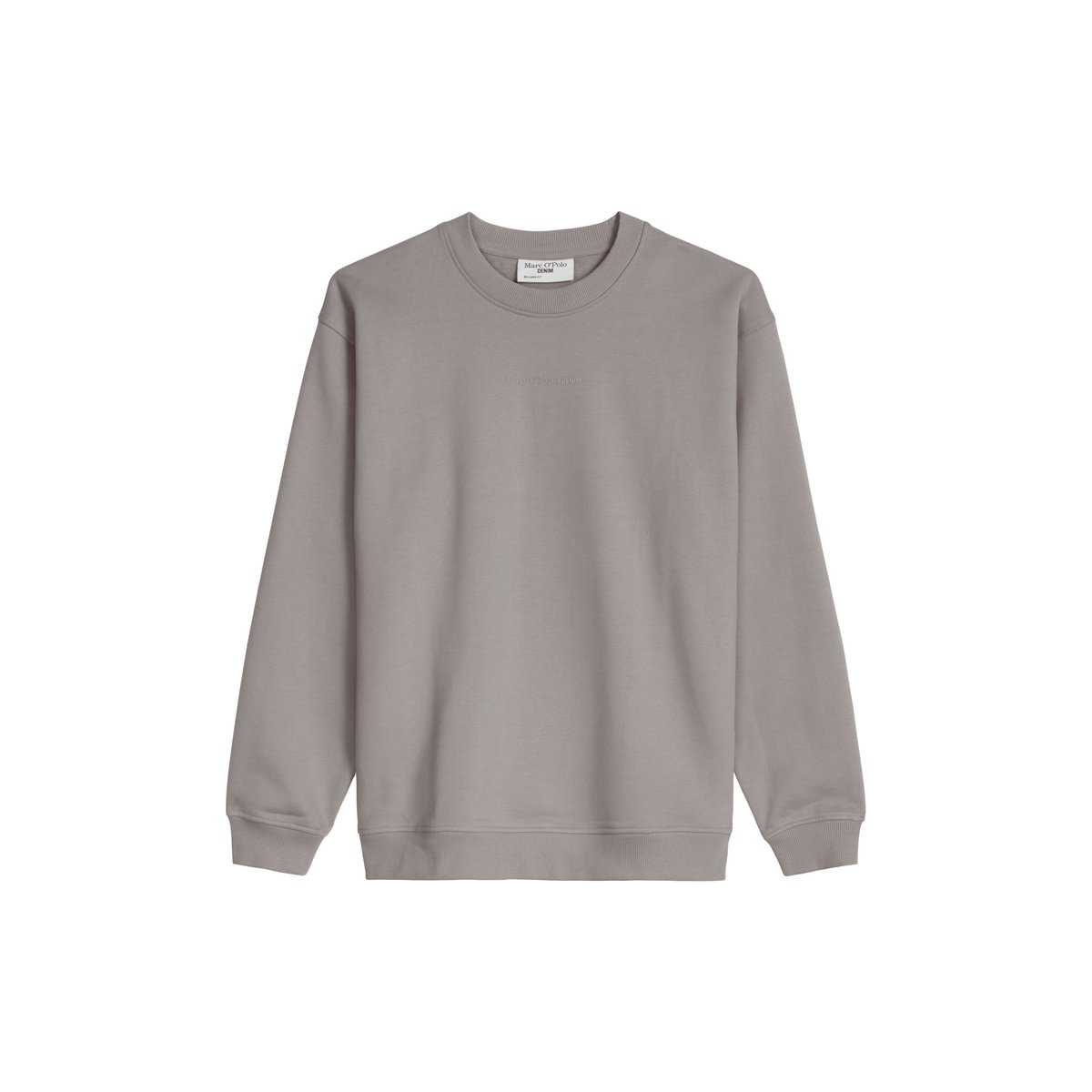 Sweat-shirt relaxed en coton bio de qualité supérieure gris, MARC O’POLO DENIM