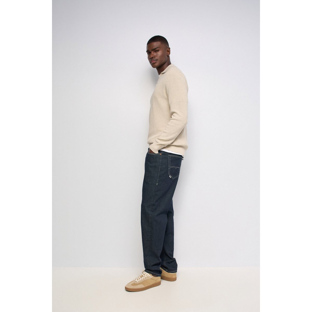 JEAN RELAXED FIT bleu foncé, SALSA JEANS