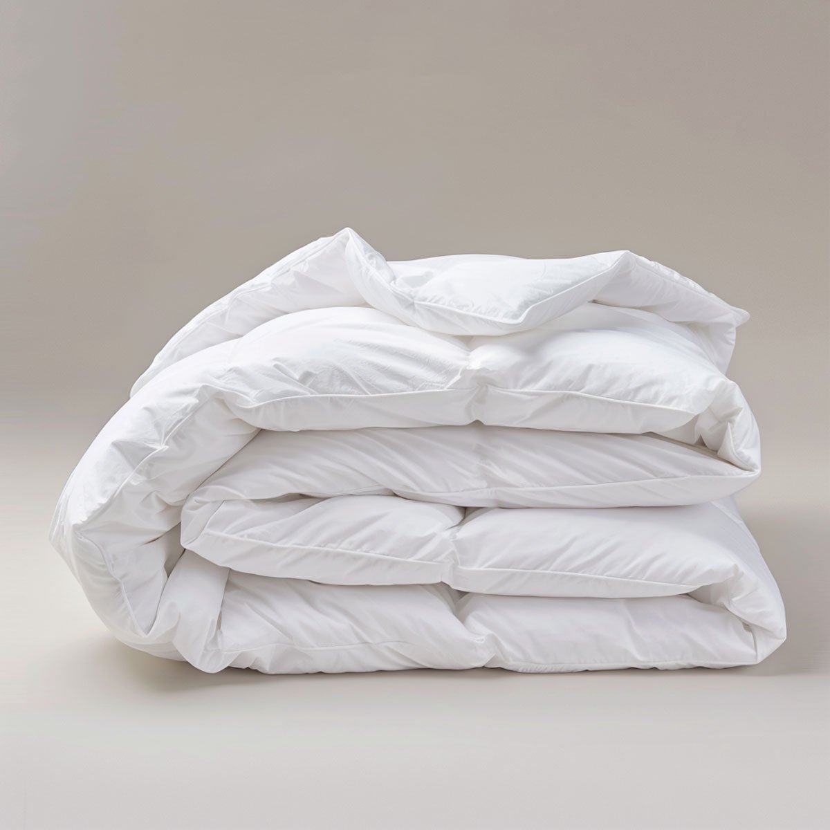 Couette Percale - CHAUDE blanc, TOISON D OR