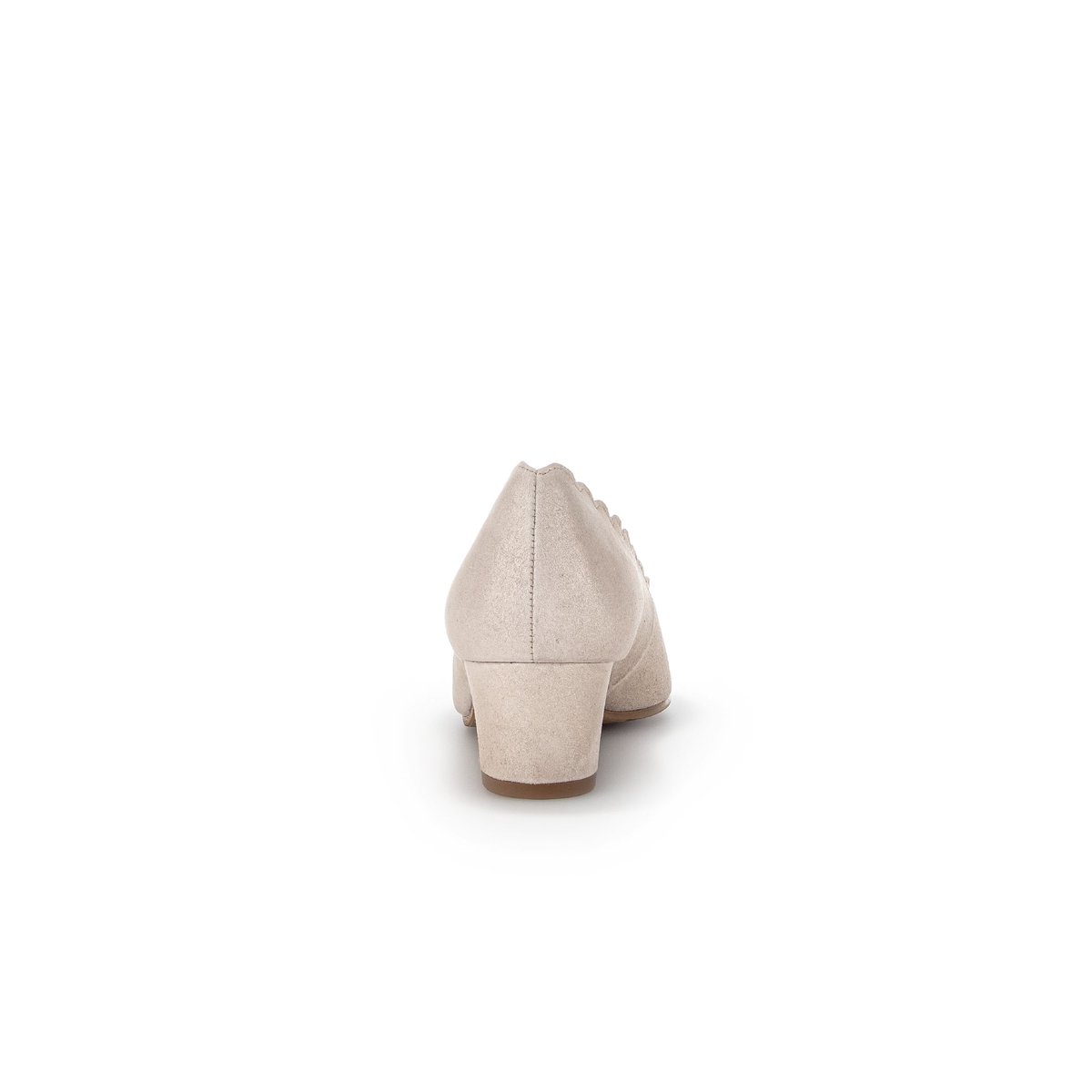 Escarpins en  à talon décroché beige-doré, GABOR