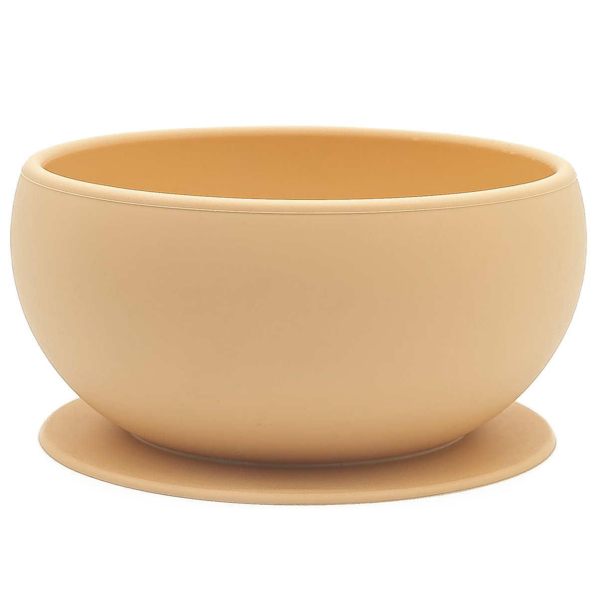 Bol en silicone avec ventouse ANIMAUX beige, SASSI
