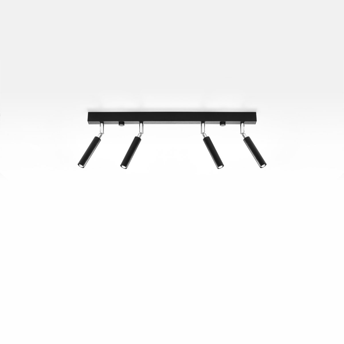 Plafonnier Aluminium Noir G9 4 Eyetech noir, EDEN
