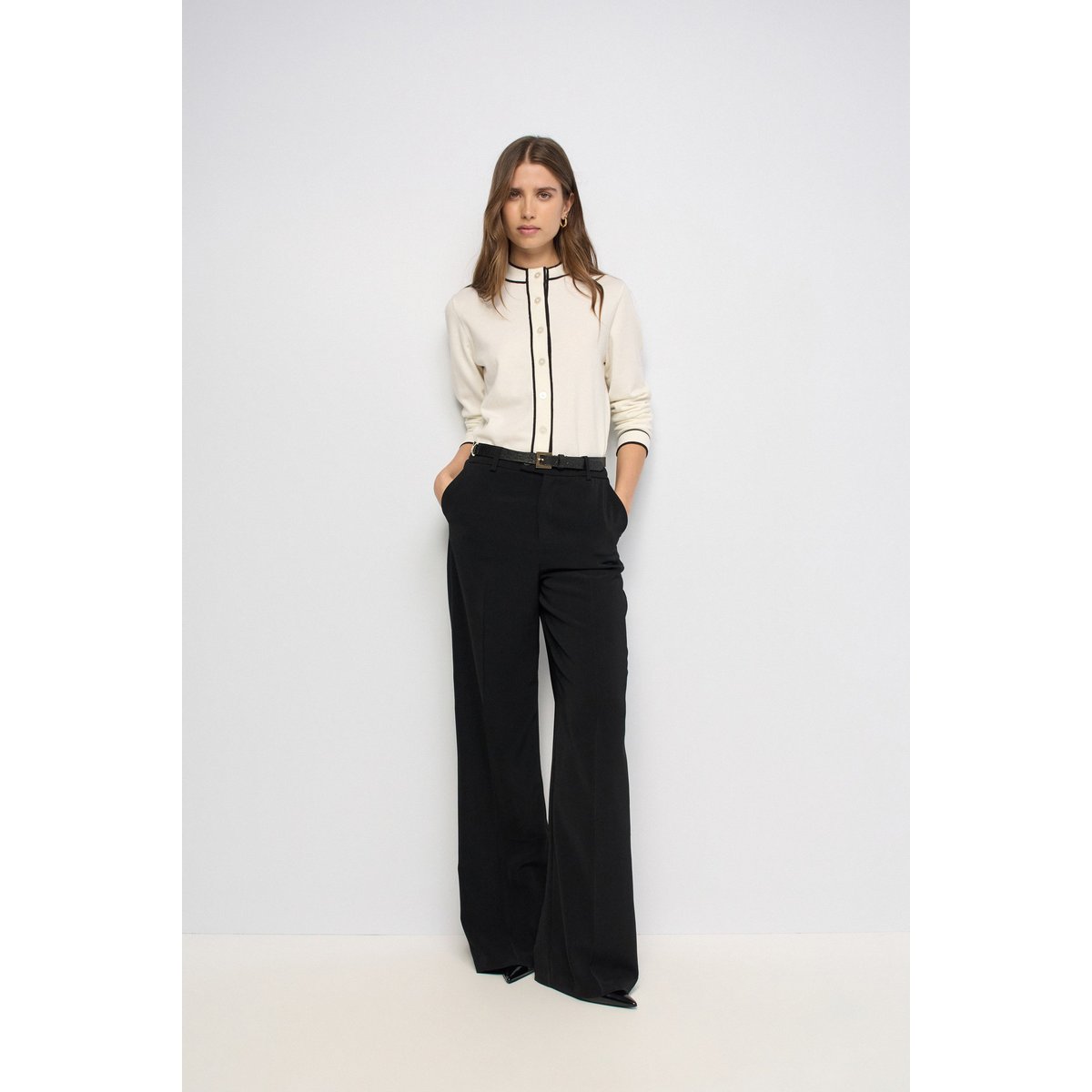 CARDIGAN EN MAILLE beige, SALSA JEANS