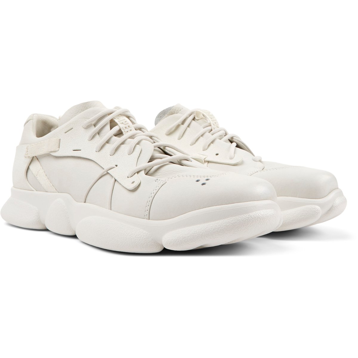 Baskets Karst cuir blanc, CAMPER
