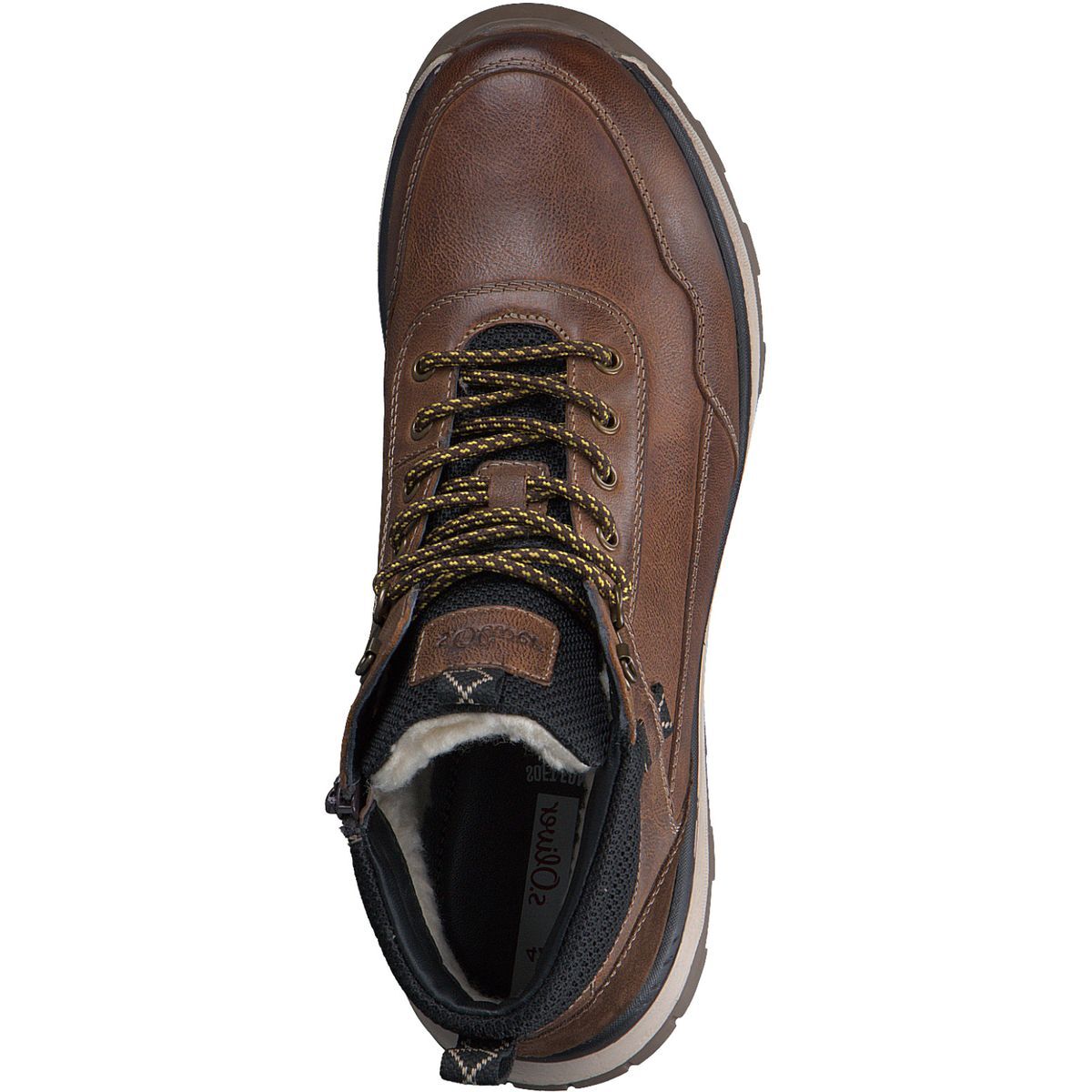 Bottine homme marron cognac, S.OLIVER