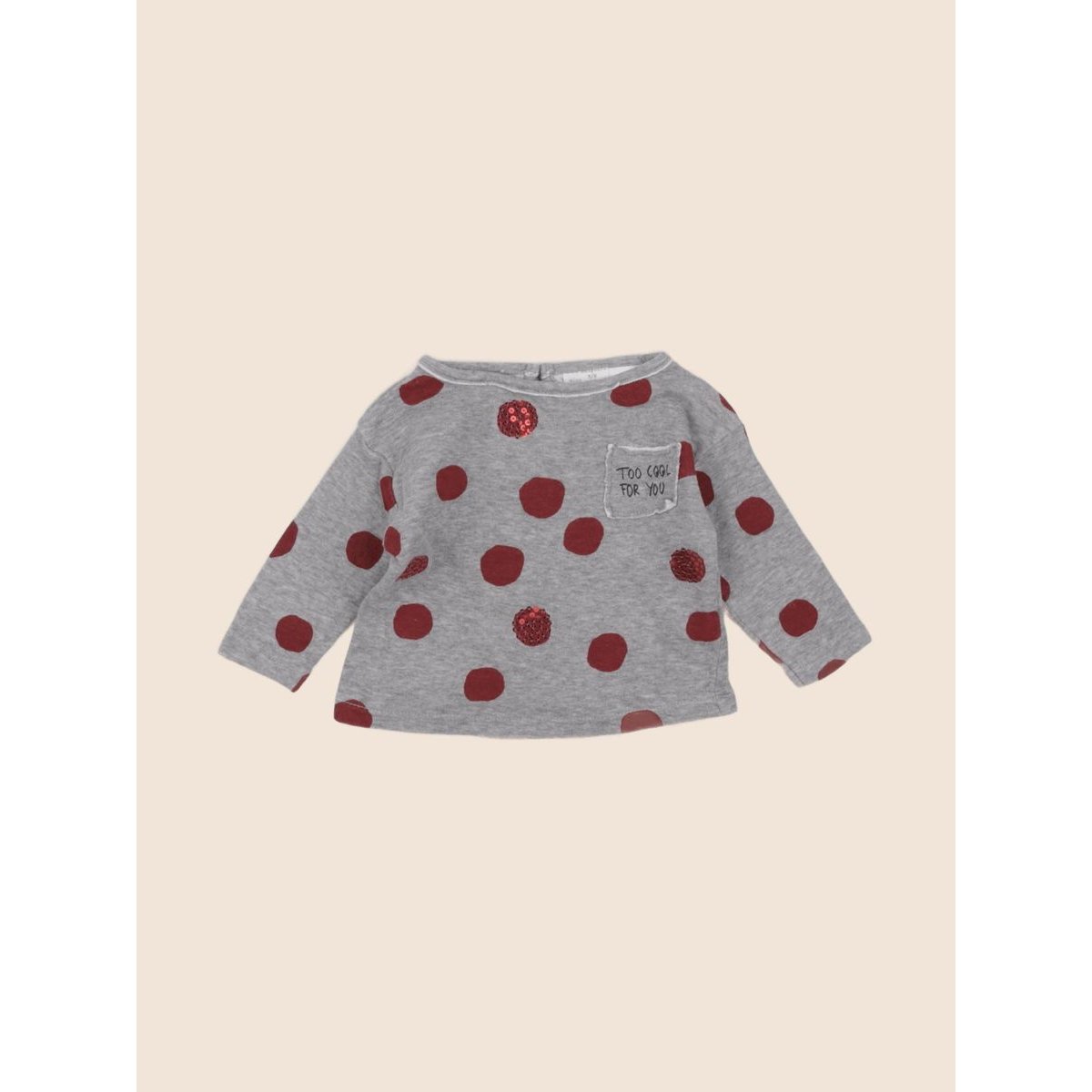 Tee-shirt - Très bon état gris, ZARA